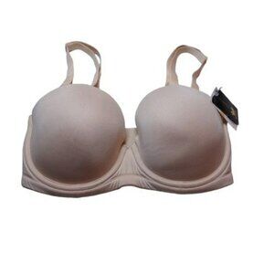 NEW Wacoal Red Carpet Full Figure Underwire Strapless Bra Size 32 DD Tan 854119